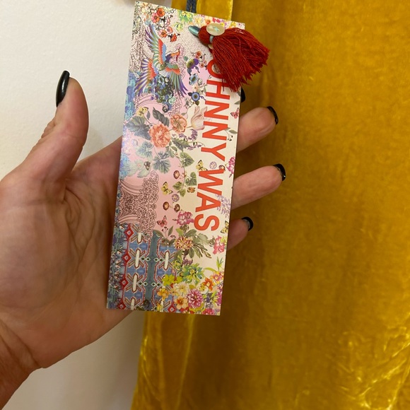 Johnny Was Velvet Top - Picture 4 of 5